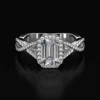 1.03 Ct. Sapphire Ring, Platinum 950 1