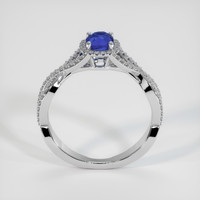 1.00 Ct. Color Change Sapphire Ring, 10K White Gold 3