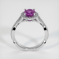 1.69 Ct. Sapphire Ring, 14K White Gold 3