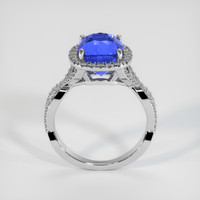4.05 Ct. Sapphire Ring, 18K White Gold 3