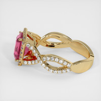 2.08 Ct. Sapphire Ring, 14K Yellow Gold 4