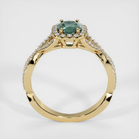 0.78 Ct. Sapphire Ring, 18K Yellow Gold 3
