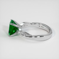 1.89 Ct. Emerald Ring, Platinum 950 4