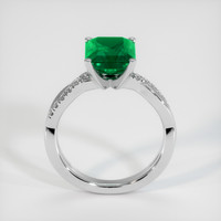 2.96 Ct. Emerald Ring, Platinum 950 3