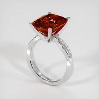 7.35 Ct. Gemstone Ring, Platinum 950 2