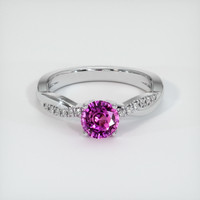2.20 Ct. Sapphire Ring, Platinum 950 1