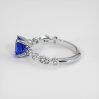 1.00 Ct. Pink Sapphire Ring, Platinum 950 4