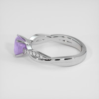1.47 Ct. Purple Sapphire Ring, Silver 4