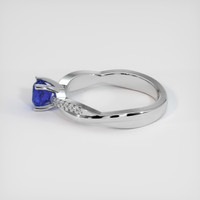 1.00 Ct. Color Change Sapphire Ring, 10K White Gold 4