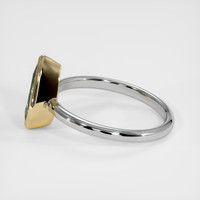 7.53 Ct. Ruby Ring, 14K White Gold 4