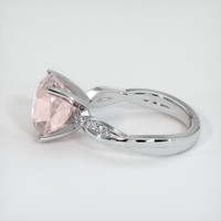 5.28 Ct. Sapphire Ring, 18K White Gold 4