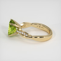 3.50 Ct. Alexandrite Ring, 10K Yellow Gold 4