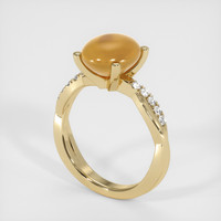 5.83 Ct. Sapphire Ring, 14K Yellow Gold 2