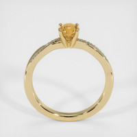 0.54 Ct. Bi Color Sapphire Ring, 14K Yellow Gold 3