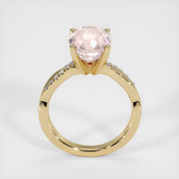 5.28 Ct. Padparadscha Sapphire Ring, 14K Yellow Gold 3