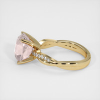 5.28 Ct. Padparadscha Sapphire Ring, 14K Yellow Gold 4