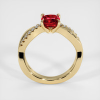 1.37 Ct. Ruby Ring, 14K Yellow Gold 3