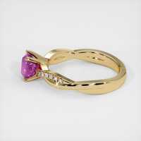 1.06 Ct. Sapphire Ring, 14K Yellow Gold 4