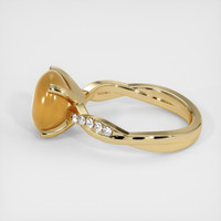5.83 Ct. Sapphire Ring, 18K Yellow Gold 4