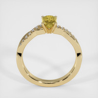 0.85 Ct. Bi Color Sapphire Ring, 18K Yellow Gold 3