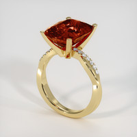 7.35 Ct. Gemstone Ring, 18K Yellow Gold 2