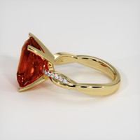 7.35 Ct. Gemstone Ring, 18K Yellow Gold 4