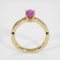 1.06 Ct. Sapphire Ring, 18K Yellow Gold 3