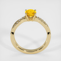 0.88 Ct. Sapphire Ring, 18K Yellow Gold 3