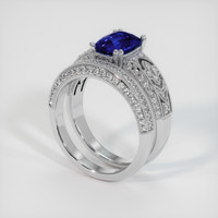 2.33 Ct. Sapphire Ring, Platinum 950 2