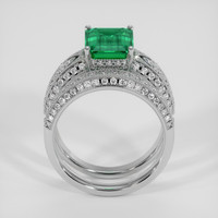 2.36 Ct. Emerald Ring, Platinum 950 3