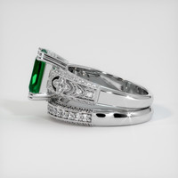 2.18 Ct. Emerald Ring, Platinum 950 4