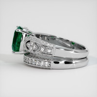 2.44 Ct. Emerald Ring, Platinum 950 4