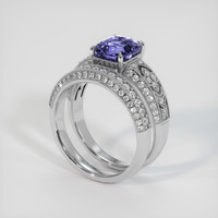 4.14 Ct. Gemstone Ring, Platinum 950 2