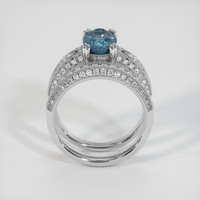 2.32 Ct. Sapphire Ring, Platinum 950 3