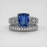 3.73 Ct. Sapphire Ring, Platinum 950 1