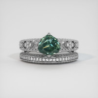 2.44 Ct. Sapphire Ring, Platinum 950 1