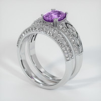1.46 Ct. Sapphire Ring, Platinum 950 2