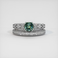 1.01 Ct. Sapphire Ring, Platinum 950 1