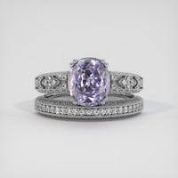 3.10 Ct. Sapphire Ring, Platinum 950 1