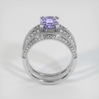 3.10 Ct. Sapphire Ring, Platinum 950 3