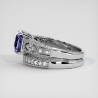 4.14 Ct. Gemstone Ring, 14K White Gold 4
