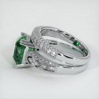 5.01 Ct. Sapphire Ring, 18K White Gold 4