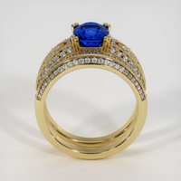 2.62 Ct. Sapphire Ring, 14K Yellow Gold 3