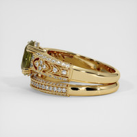 2.09 Ct. Color Change Sapphire Ring, 14K Yellow Gold 4