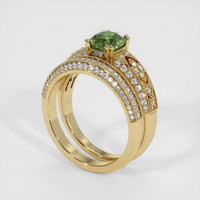 1.34 Ct. Sapphire Ring, 14K Yellow Gold 2