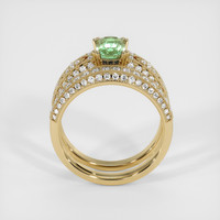 1.37 Ct. Sapphire Ring, 14K Yellow Gold 3