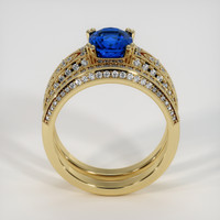 2.62 Ct. Sapphire Ring, 18K Yellow Gold 3