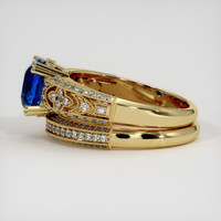 2.62 Ct. Sapphire Ring, 18K Yellow Gold 4