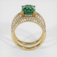 5.01 Ct. Sapphire Ring, 18K Yellow Gold 3