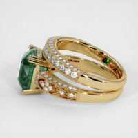 5.01 Ct. Sapphire Ring, 18K Yellow Gold 4